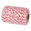 Rollade touw - rood/wit - 45 m