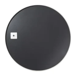 Ronde spiegel met witte lijst - ø70 cm