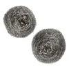 RVS pannenspons - set van 2