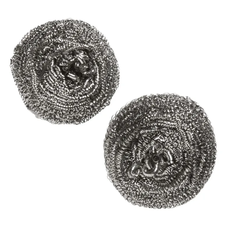 RVS pannenspons - set van 2