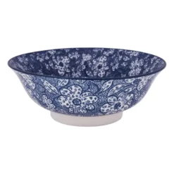Schaal blue print - botanic - ⌀21 cm