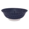 Schaal blue print - diamonds - ⌀21 cm