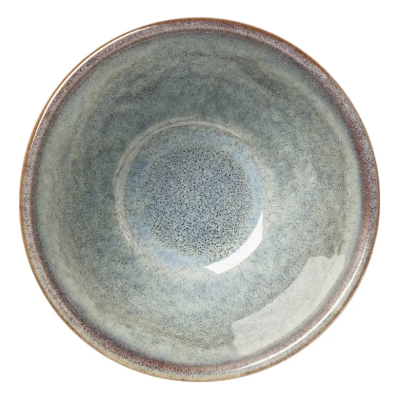 Schaal facet - lichtblauw - ⌀9x5.7 cm