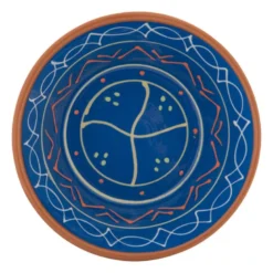 Schaal Fiesta - blauw - 15 cm