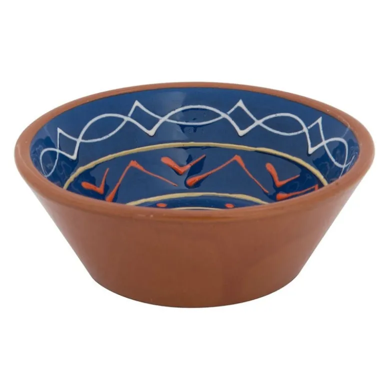 Schaal Fiesta - 11 cm - blauw