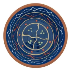 Schaal Fiesta - 11 cm - blauw
