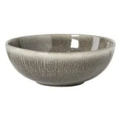 Schaal fuji - bruin - ø17x6 cm