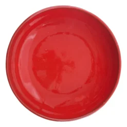 Schaal Selena - rood - 22 cm