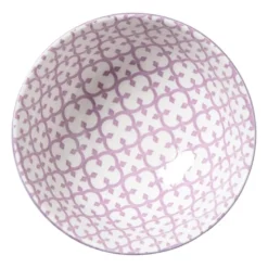 Schaaltje Anna middel - rood/grijs - ø12x5.8 cm
