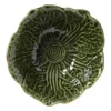 Schaaltje koolblad - groen - ø14x6.2 cm