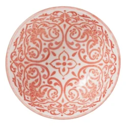 Schaaltje Nora - groen/roze - ø9.2x4.8 cm