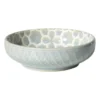 Schaaltje Nori rond - lichtblauw/wit - ø12x3.5 cm