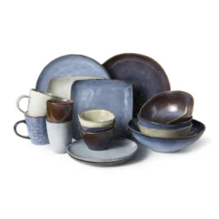 Schaal Toscane - blauw - 11.4 cm
