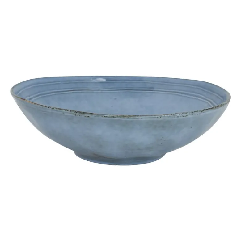 Schaal Toscane - blauw - 30 cm