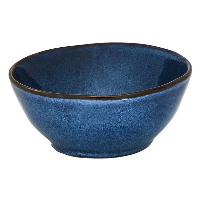 Schaal Toscane - donkerblauw - 17 cm