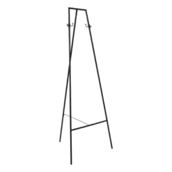 Schildersezel metaal - zwart - 146.7x58.5x51 cm