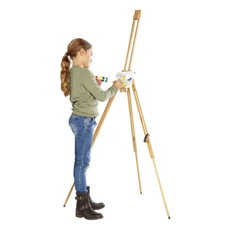 Schildersezel - naturel - 192 cm