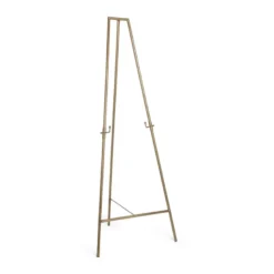 Schildersezel voor welkomstbord - goud - 146.7 cm