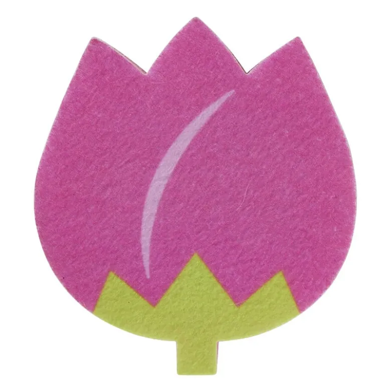 Schuurspons bloem - diverse varianten - 10x7x3 cm