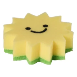 Schuurspons zon - ø10x3 cm - diverse varianten