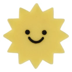 Schuurspons zon - ø10x3 cm - diverse varianten