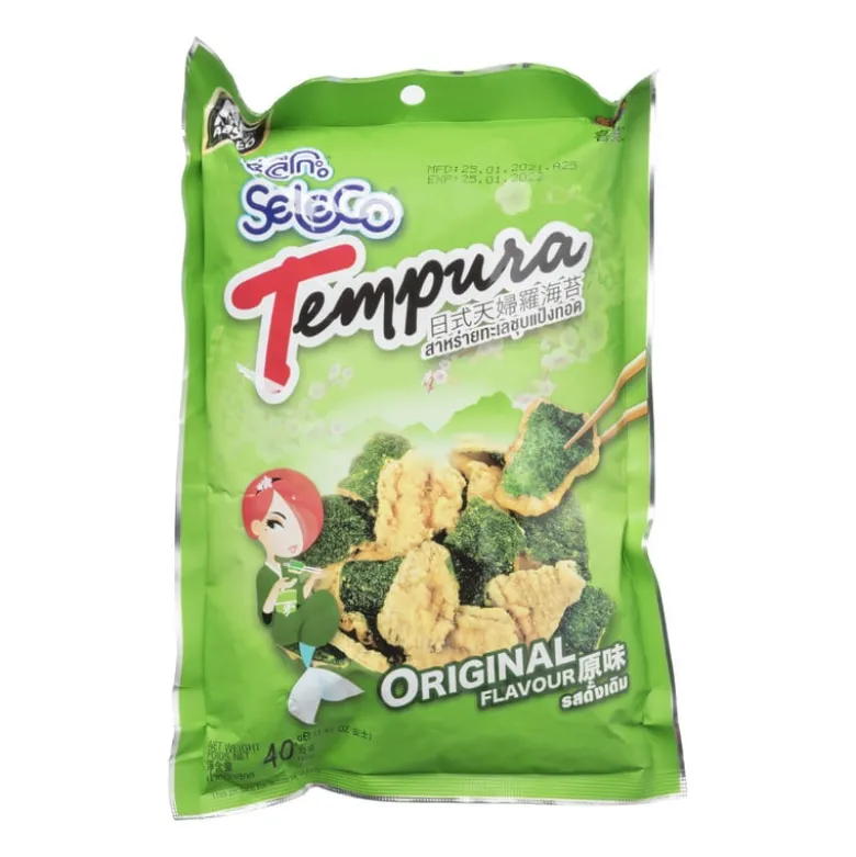 Seleco Tempura zeewier snack - 40 g