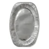 Serveerschaal - aluminium - 2.9x42.6x28.6 cm - set van 2