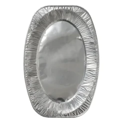 Serveerschaal - aluminium - 2.9x42.6x28.6 cm - set van 2