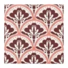 Servetten artdeco bloem - 33x33 cm - set van 20