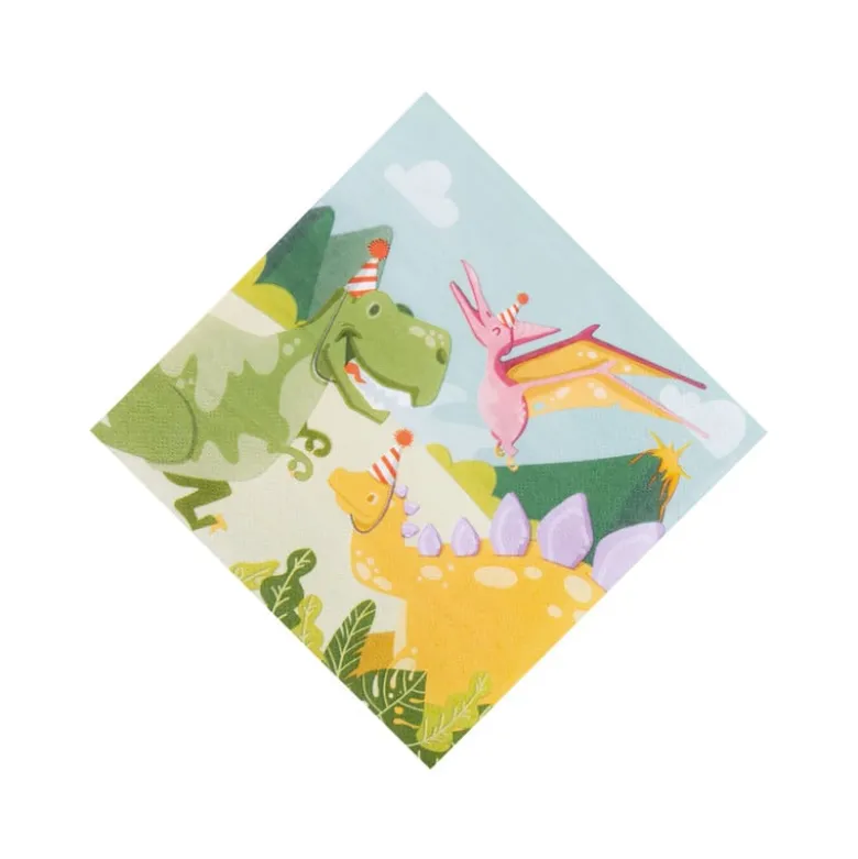 Servetten dino - set van 20