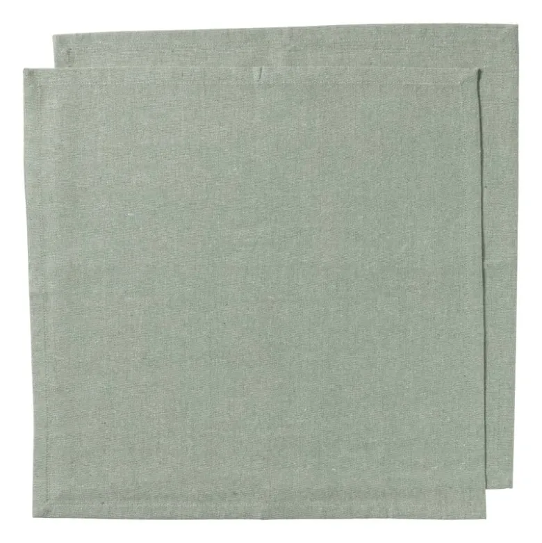 Servetten groen - set van 2 - 40x40 cm