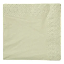 Servetten lichtgroen - 33x33 cm - set van 20