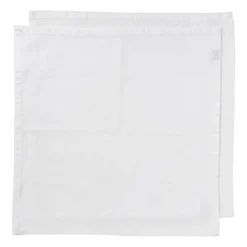Servetten wit - set van 2 - 40x40 cm