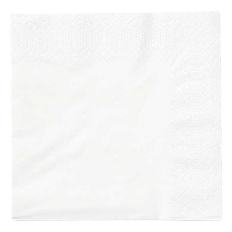 Servetten wit - 33x33 cm - set van 20