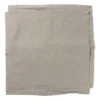 Servet zand - taupe - set van 2 - 40x40 cm