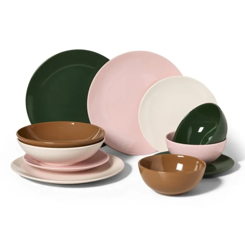 Serviesset 16-delig - beige - 4 persoons