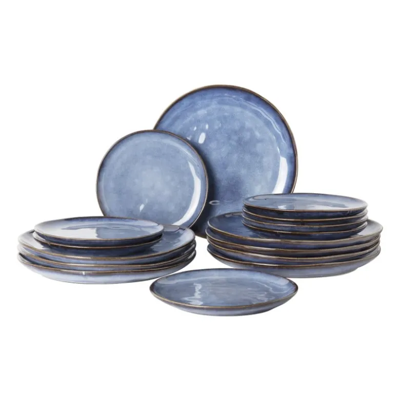 Serviesset Toscane - donkerblauw - 32-delig - 8 persoons
