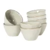 Serviesset Toscane - grijs - 32-delig - 8 persoons