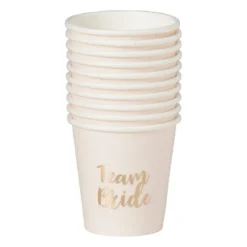 Shotglazen Team Bride - set van 10 - ø3.3x5 cm