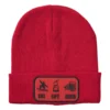 Ski muts - rood