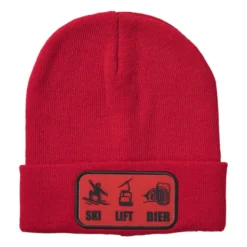Ski muts - rood