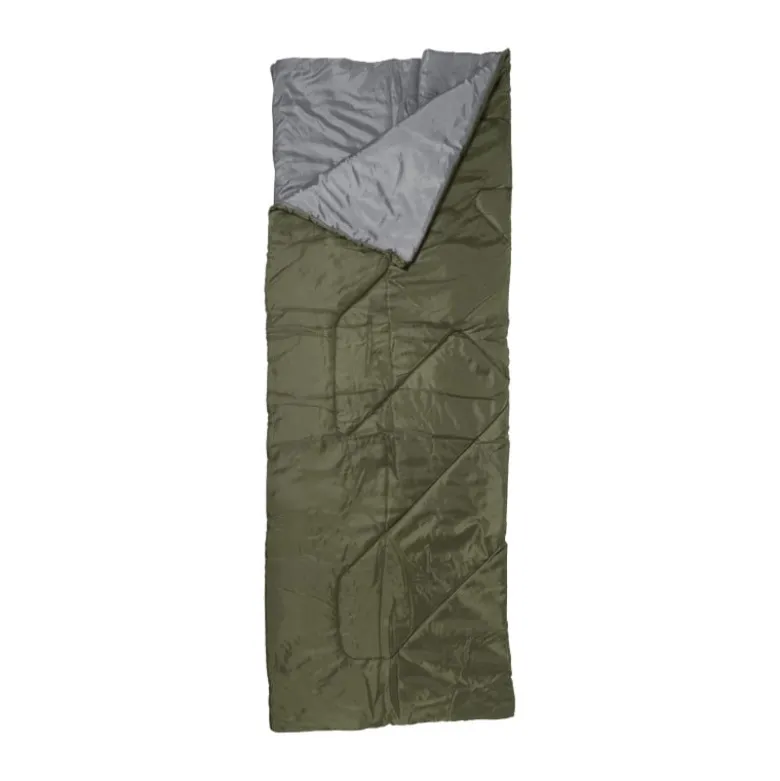 Slaapzak - groen - polyester - 80x220 cm