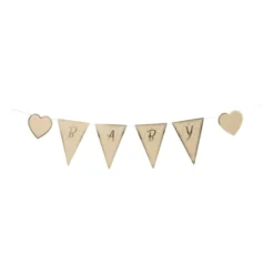Slinger baby - bruin/goud - 2x200 cm
