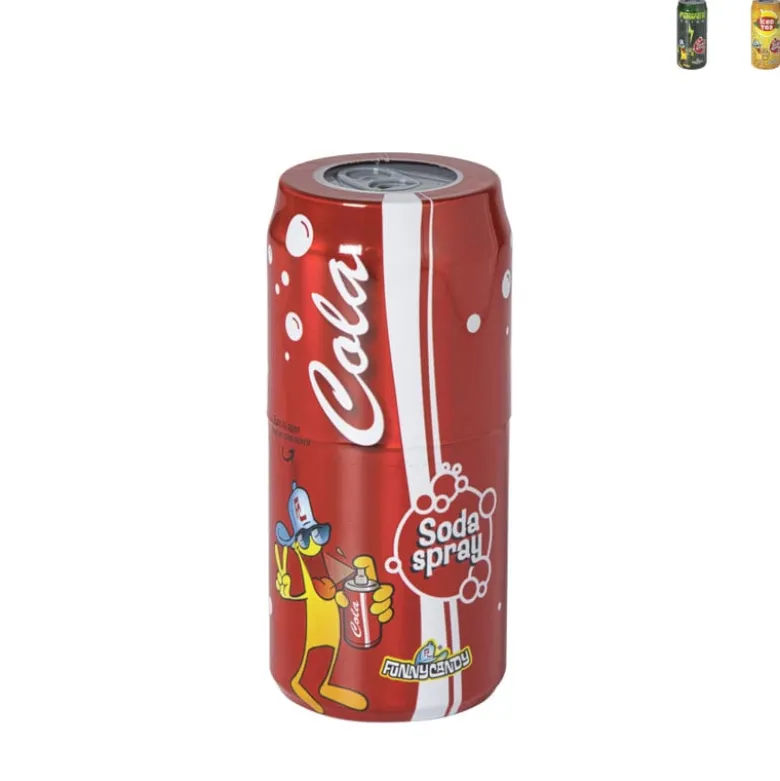 Snoep in sprayvorm - diverse varianten - 68 gram