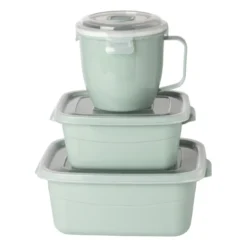 Soepbakje voor magnetron - 620 ml - groen