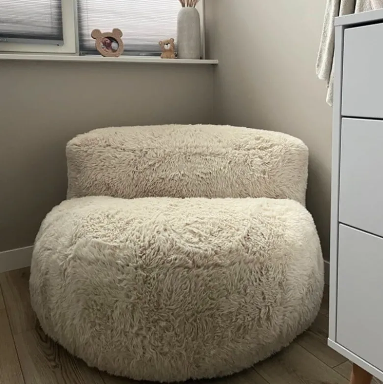 Sofa the bear - beige - ø95x65 cm
