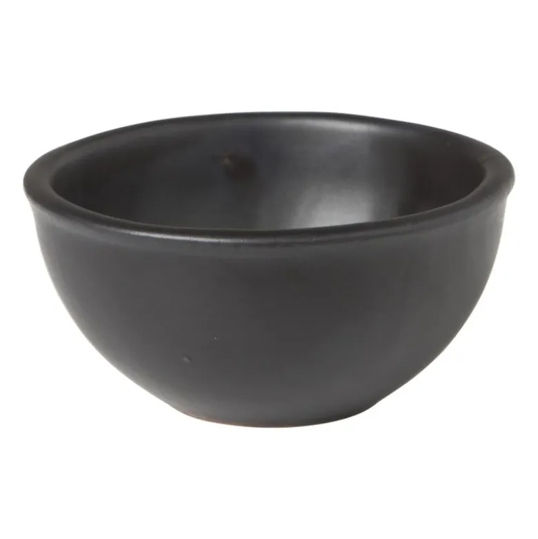 Soja schaaltje - zwart - ⌀8x4 cm