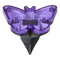 Solar steker vlinder - ø9x6.5 cm - diverse varianten
