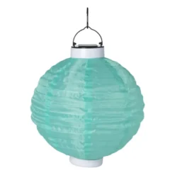 Solar tuinlampion - blauw - ø25 cm