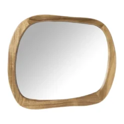 Spiegel organic - acaciahout - 55x48 cm